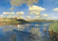 湖 rus アイザック レヴィタンの風景